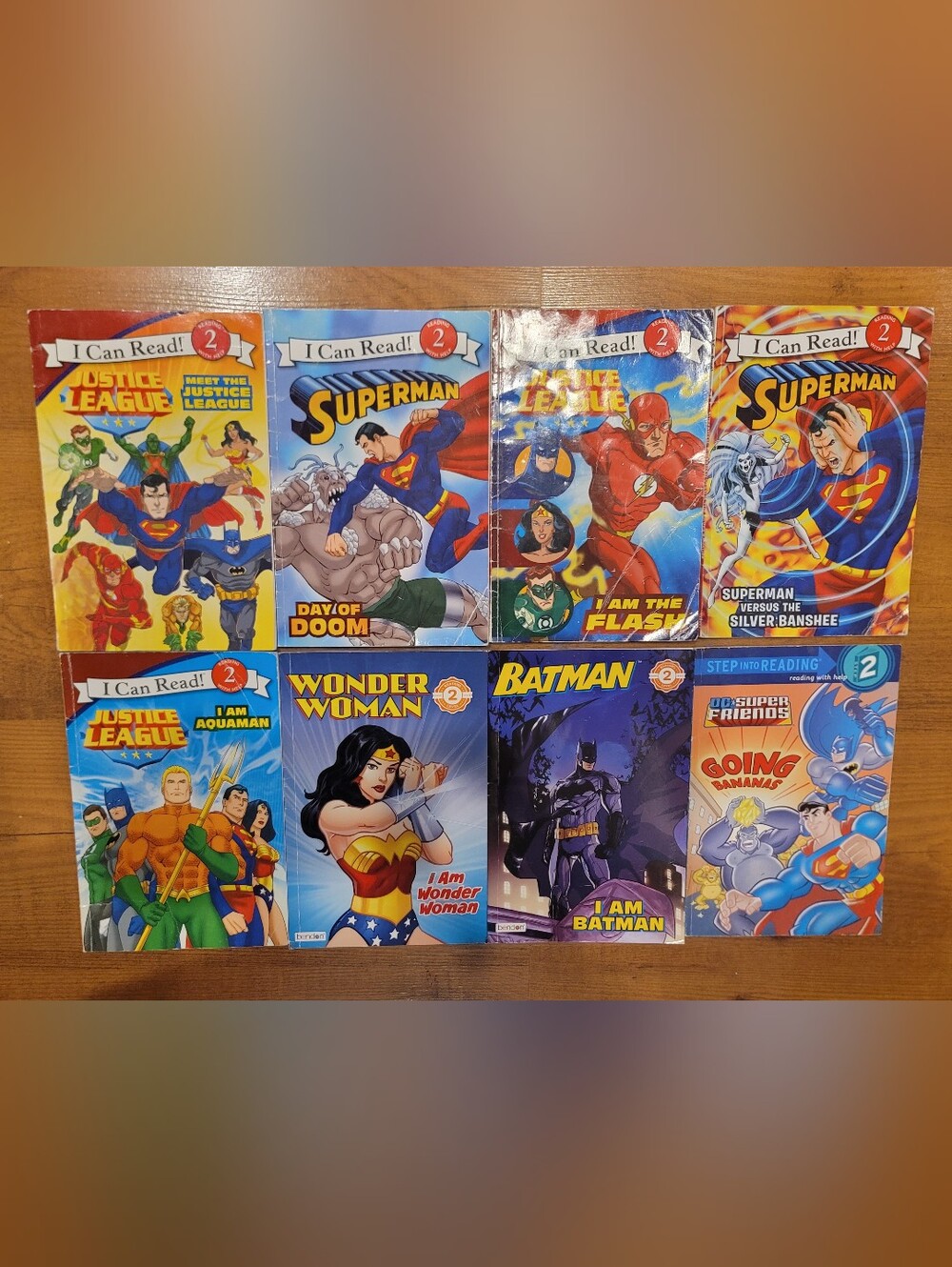 DC Comics Level Reading Kids Books